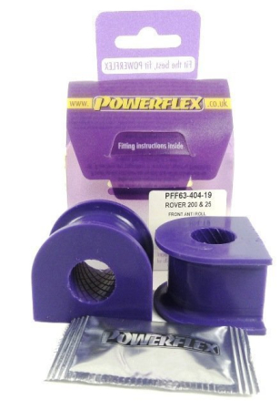 Powerflex PFF63-404-19 Front Anti Roll Bar Mounts 19mm bush kit PFF63-404-19