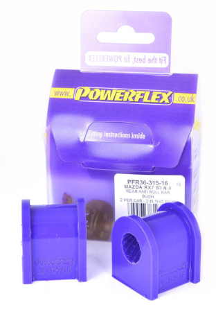 Powerflex PFR36-315-16 Rear Anti Roll Bar Bush 16mm bush kit PFR36-315-16