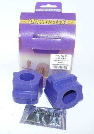 Powerflex PFF3-403-28 Front Anti Roll Bar To Chassis 28mm bush kit PFF3-403-28