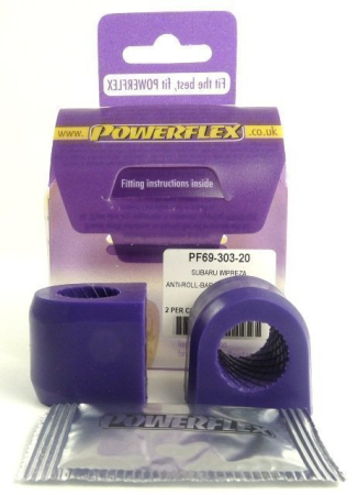 Powerflex PF69-303-20 Rear Anti Roll Bar To Chassis Bush 20mm bush kit PF69-303-20