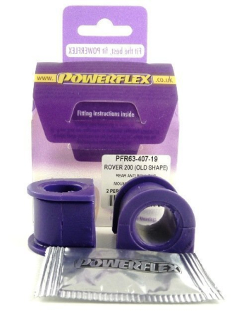 Powerflex PFR63-407-19 Rear Anti Roll Bar Mount 19mm bush kit PFR63-407-19