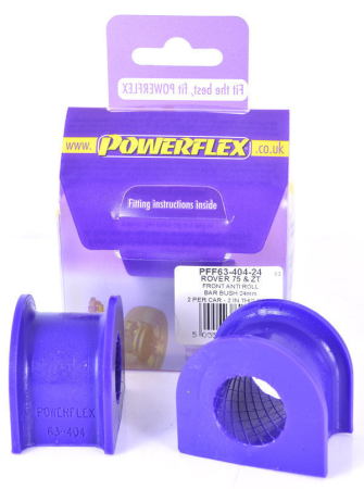 Powerflex PFF63-404-24 Front Anti Roll Bar Mounts 24mm bush kit PFF63-404-24