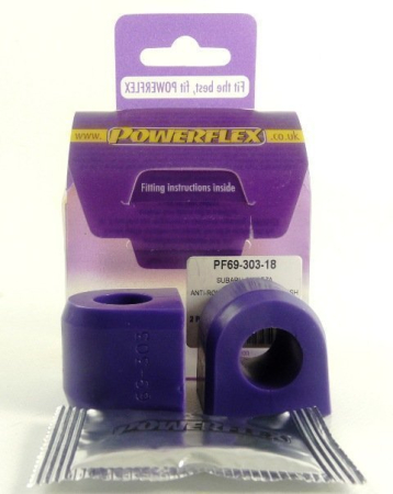 Powerflex PF69-303-18 Rear Anti Roll Bar To Chassis Bush 18mm bush kit PF69-303-18