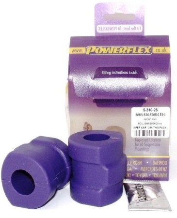 Powerflex PFF5-310-26 Front Anti Roll Bar Mounting 26mm bush kit PFF5-310-26