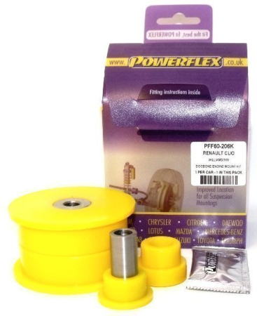 Powerflex PFF60-206K Engine Dogbone Mount Kit (Williams) bush kit PFF60-206K