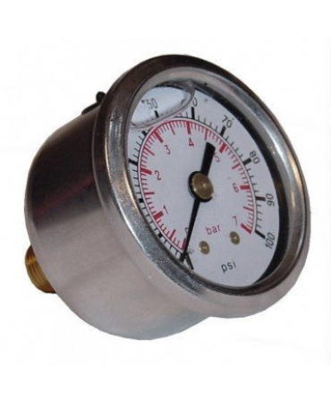 Fuelpressure gauge 0-7 bar FPG002