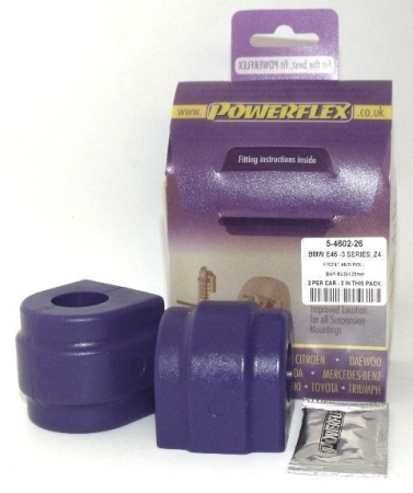 Powerflex PFF5-4602-26 Front Anti Roll Bar Bush 26mm bush kit PFF5-4602-26