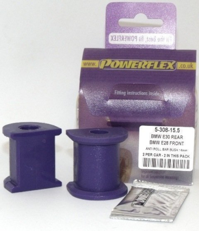 Powerflex PFR5-308-15.5 Rear Roll Bar Mounting Bush 15.5mm bush kit PFR5-308-15.5