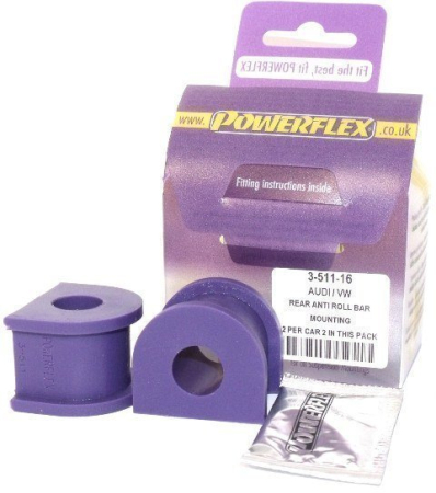 Powerflex PFR3-511-16 Rear Anti Roll Bar Mounting 16mm bush kit PFR3-511-16