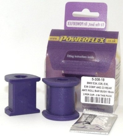 Powerflex PFR5-308-18 Rear Roll Bar Mounting Bush 18mm bush kit PFR5-308-18