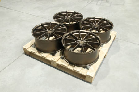 Set of SL02 20x8,5 ET35 5x112 Matt Bronze SET-JR#206