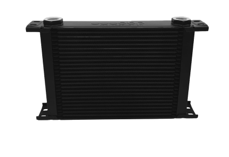 Black 25 Row Oil Cooler with M22 Female Fittings, 235mm Matrix OBP25ROW
