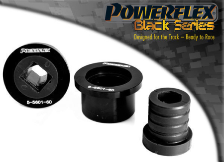 Powerflex PFF5-5601M3BLK Front Wishbone Rear Bush, Aluminium Outer bush kit PFF5-5601M3BLK