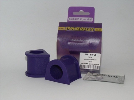 Powerflex PFF1-810-26 Front Anti Roll Bar Bush 26mm bush kit PFF1-810-26