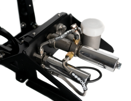 OBP E-Sports Pro-Race V2 2 Pedal System (Hydraulic Technology) (Black) OBP-SIMPB-02B