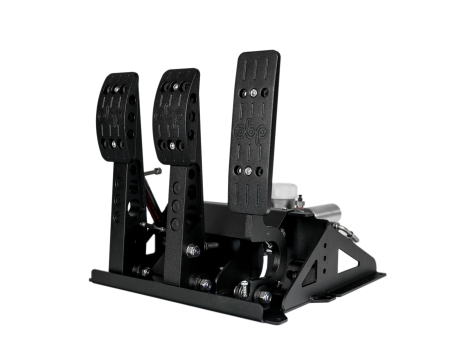 OBP E-Sports Pro-Race V2 3 Pedal System (Hydraulic Technology) (Black) OBP-SIMPB-01B