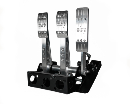 Track-Pro V2 Floor Mounted 3 Pedal System, Angled Cradle Box OBP0331
