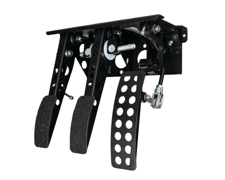 OBP Victory + Top Mounted Bulkhead Fit 3 Pedal System - Mild Steel Reinforced Pedals OBPVIC04