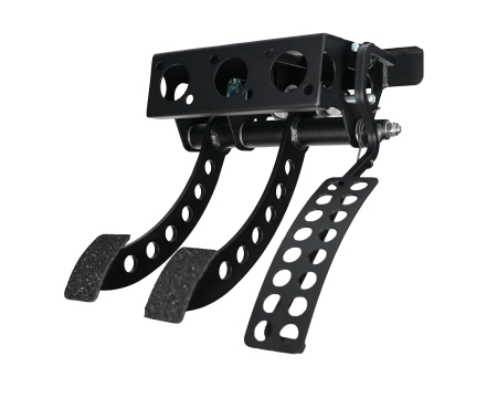 OBP Victory Top Mounted Cockpit Fit 3 Pedal System - Flat Steel Pedals OBPVIC19