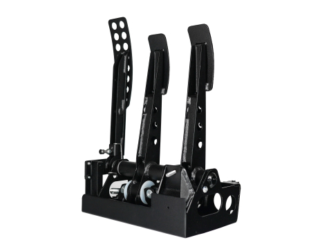 OBP Victory + Floor Mounted Cockpit Fit 3 Pedal System - Mild Steel Reinforced Pedals OBPVIC40