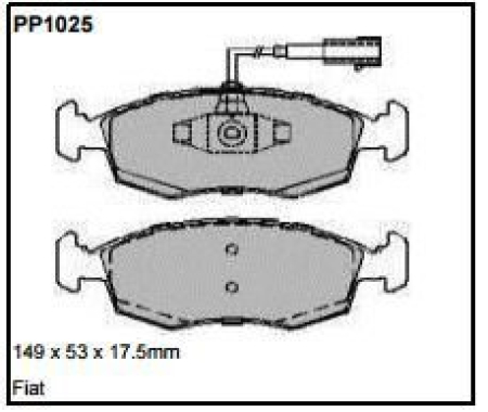 Black Diamond PP1025 predator pad brake pad kit PP1025