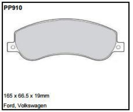 Black Diamond PP910 predator pad brake pad kit PP910