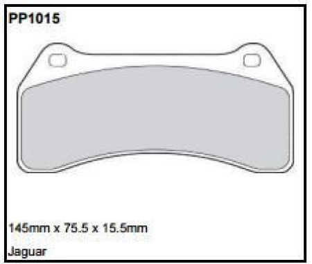 Black Diamond PP1015 predator pad brake pad kit PP1015