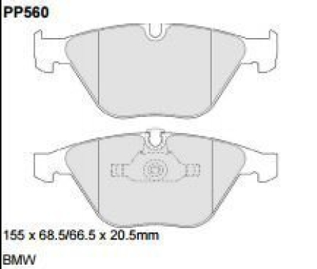 Black Diamond PP560 predator pad brake pad kit PP560