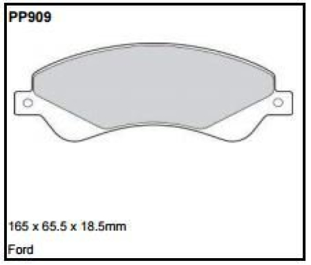 Black Diamond PP909 predator pad brake pad kit PP909