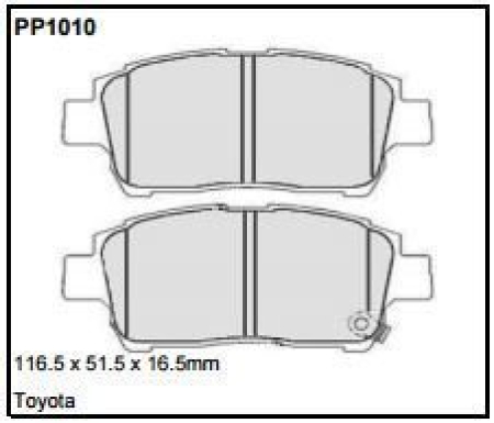 Black Diamond PP1010 predator pad brake pad kit PP1010