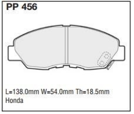 Black Diamond PP456 predator pad brake pad kit PP456