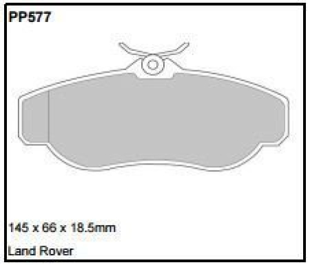Black Diamond PP577 predator pad brake pad kit PP577