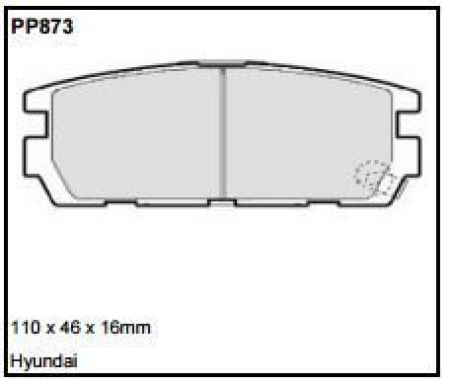 Black Diamond PP873 predator pad brake pad kit PP873