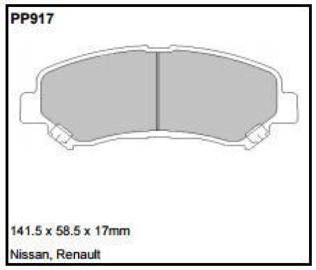 Black Diamond PP917 predator pad brake pad kit PP917