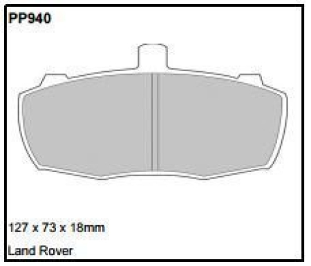 Black Diamond PP940 predator pad brake pad kit PP940