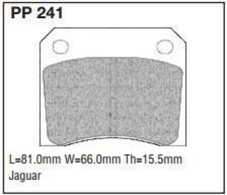 Black Diamond PP241 predator pad brake pad kit PP241