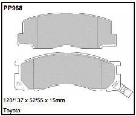 Black Diamond PP968 predator pad brake pad kit PP968