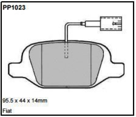 Black Diamond PP1023 predator pad brake pad kit PP1023
