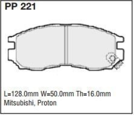 Black Diamond PP221 predator pad brake pad kit PP221