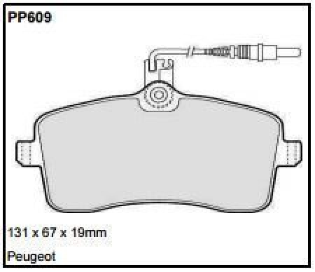 Black Diamond PP609 predator pad brake pad kit PP609