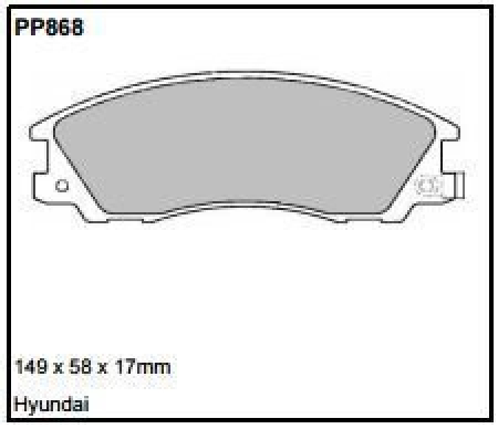 Black Diamond PP868 predator pad brake pad kit PP868