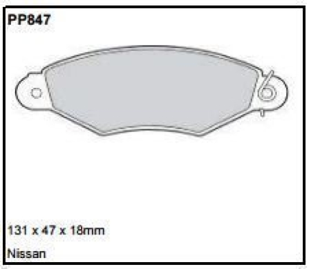 Black Diamond PP847 predator pad brake pad kit PP847