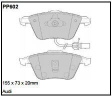 Black Diamond PP602 predator pad brake pad kit PP602