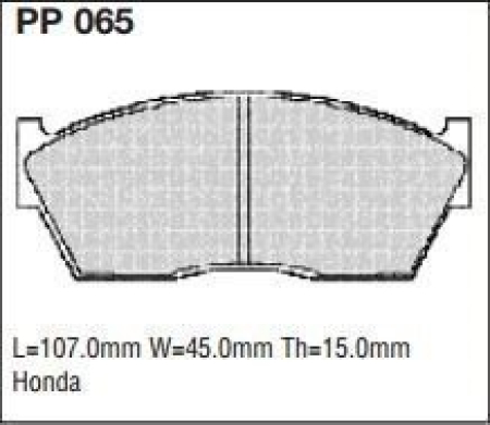 Black Diamond PP065 predator pad brake pad kit PP065