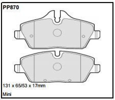 Black Diamond PP870 predator pad brake pad kit PP870