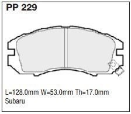 Black Diamond PP229 predator pad brake pad kit PP229