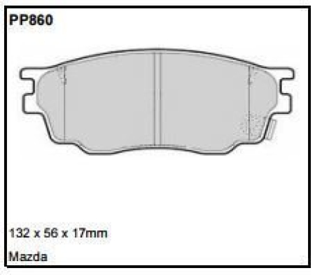 Black Diamond PP860 predator pad brake pad kit PP860