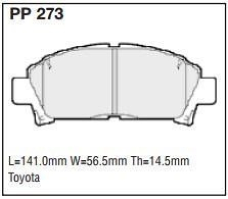 Black Diamond PP273 predator pad brake pad kit PP273