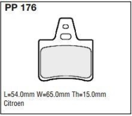 Black Diamond PP176 predator pad brake pad kit PP176