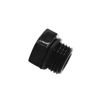 AN6 Black Blanking Plug OBP-PLUG-AN6